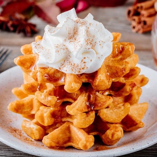 16oz Pumpkin Maple Nut Waffles