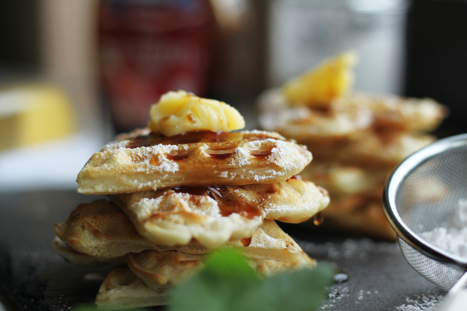 PUMPKIN MAPLE NUT WAFFLE